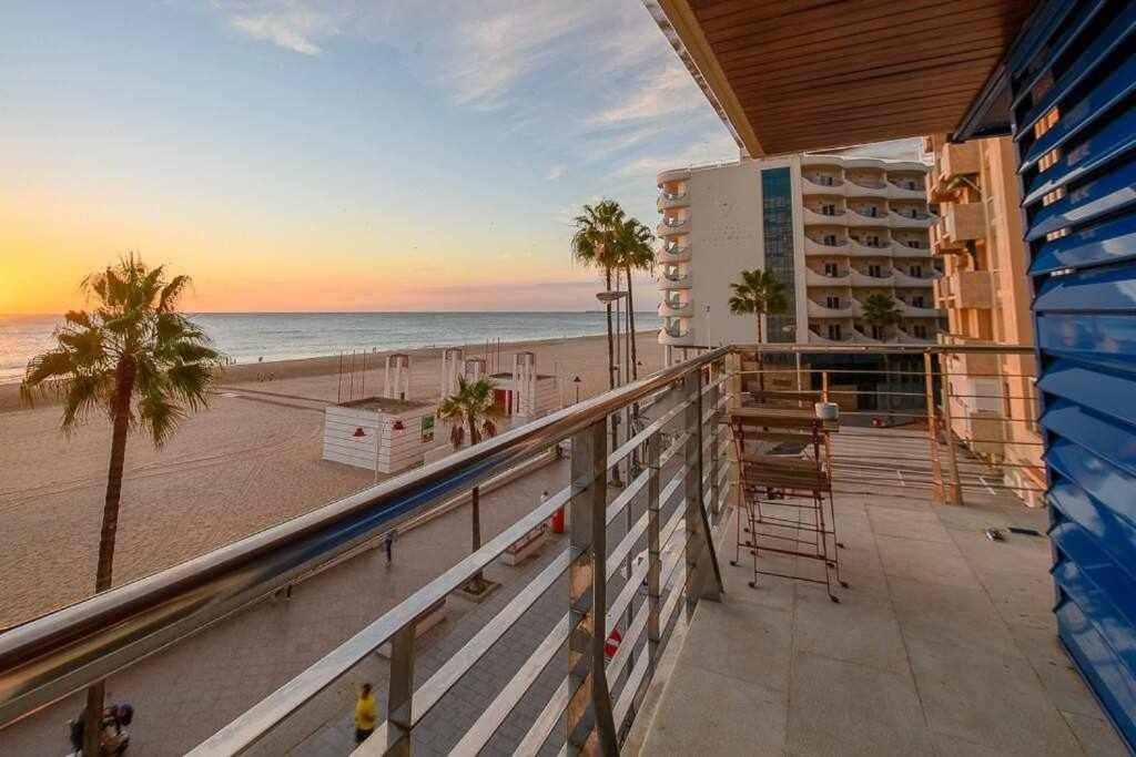 Preciado Apartamento Con Vistas Frontales Al Mar カディス エクステリア 写真